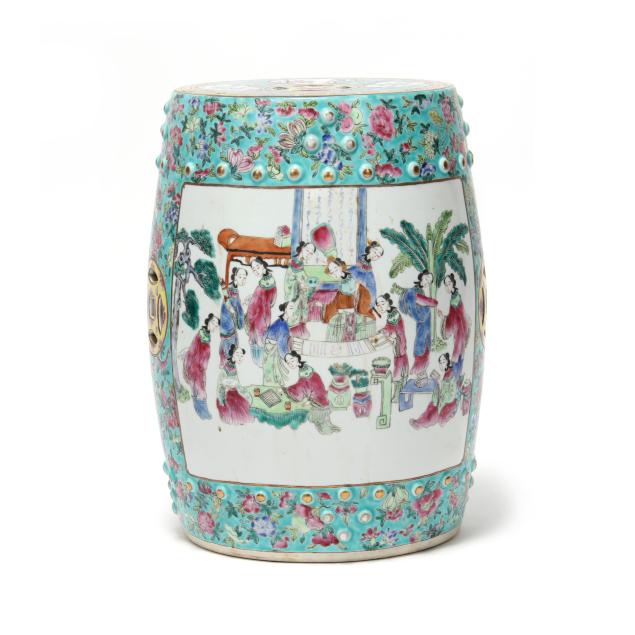 a-chinese-export-porcelain-famille-rose-garden-seat