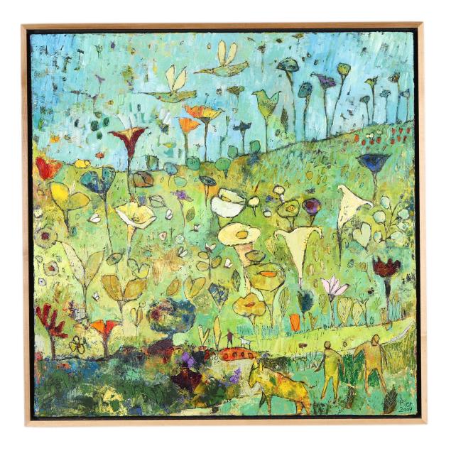 jane-filer-nc-b-1957-i-tree-flower-forest-i