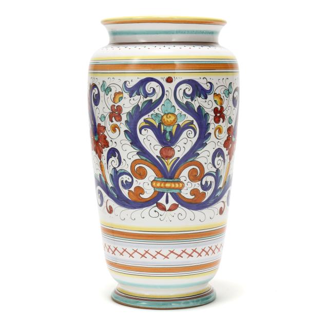 grazia-deruta-tall-pottery-floor-vase