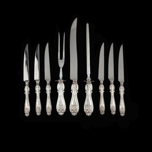american-sterling-silver-carving-and-steak-knife-set-with-block