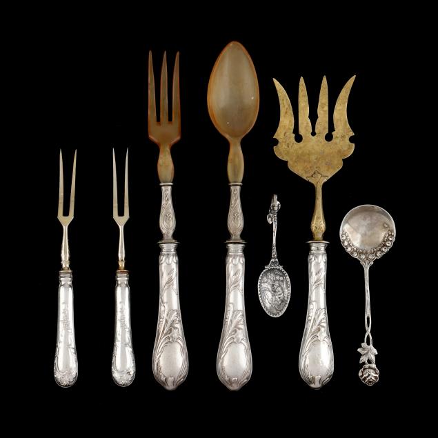 seven-german-silver-flatware-servers