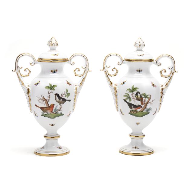 pair-of-herend-i-rothschild-bird-i-covered-urns