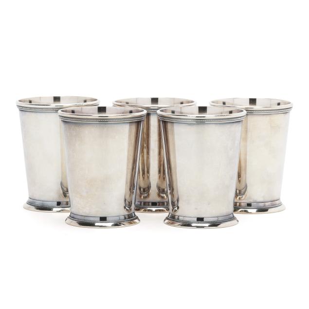 five-silver-plated-julep-cups-mark-of-e-g-webster-son