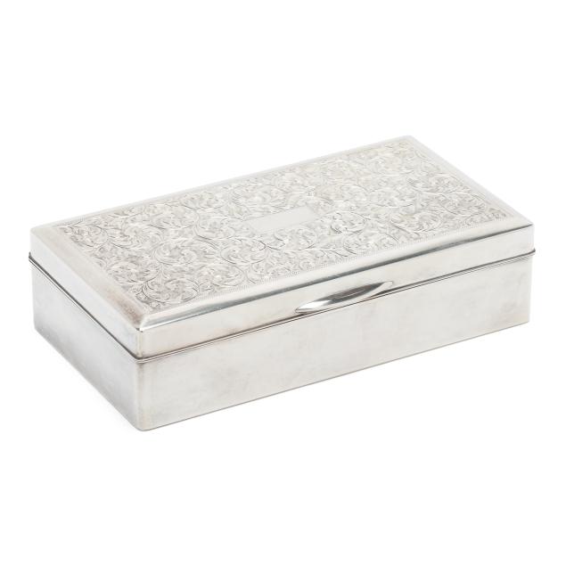 japanese-silver-cigar-box