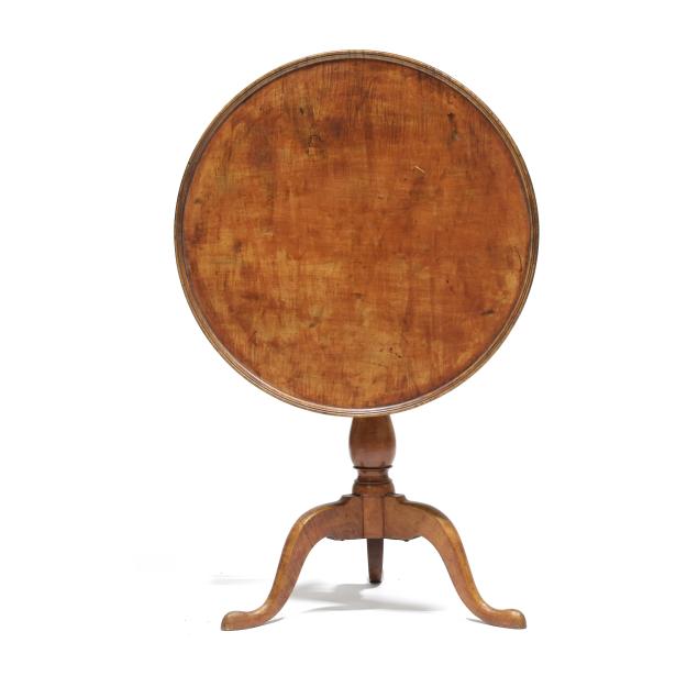 new-england-figured-maple-tilt-top-tea-table