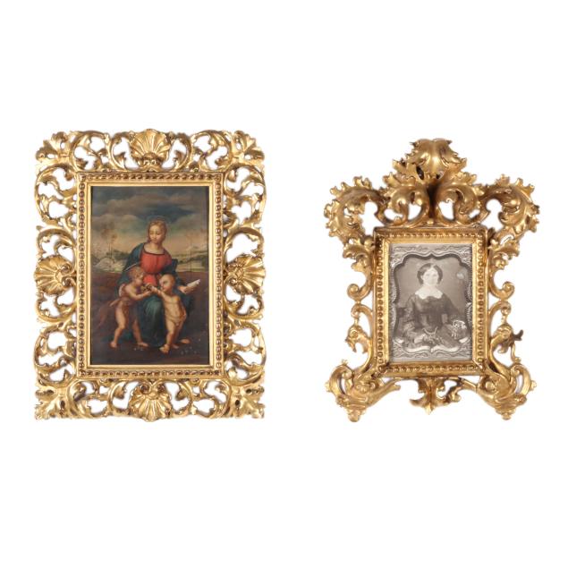 two-antique-florentine-giltwood-frames