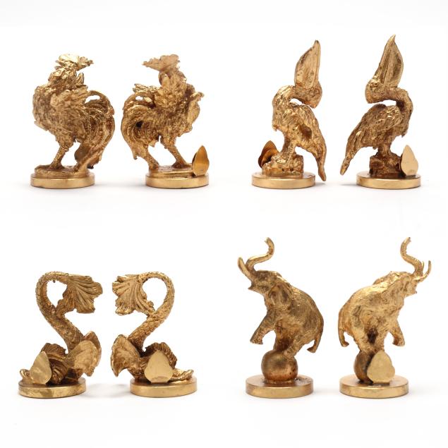 set-of-eight-vintage-italian-gilt-metal-animal-placecard-holders