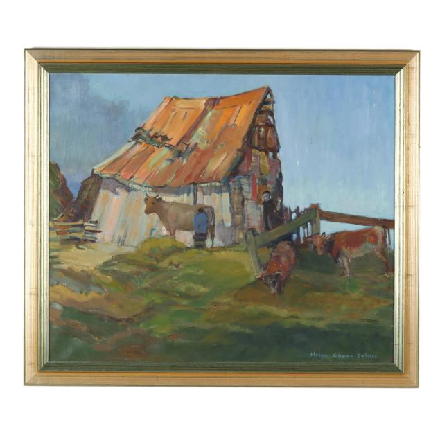 helen-gapen-oehler-american-1893-1979-i-milking-time-i