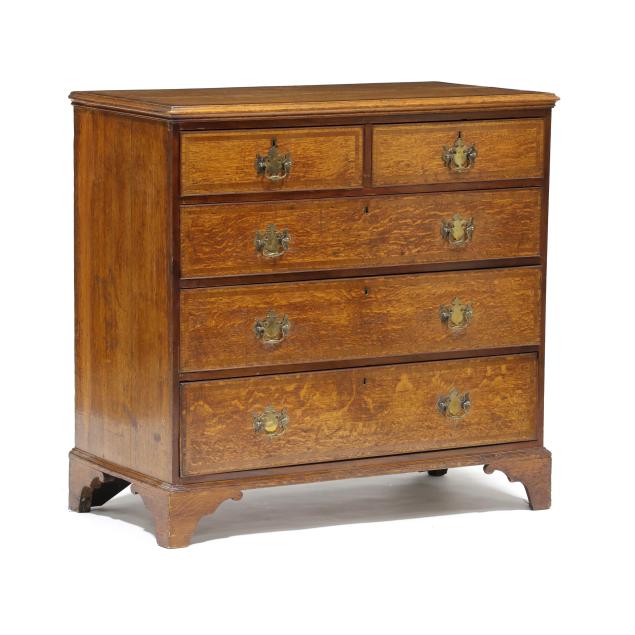 george-iii-banded-oak-chest-of-drawers