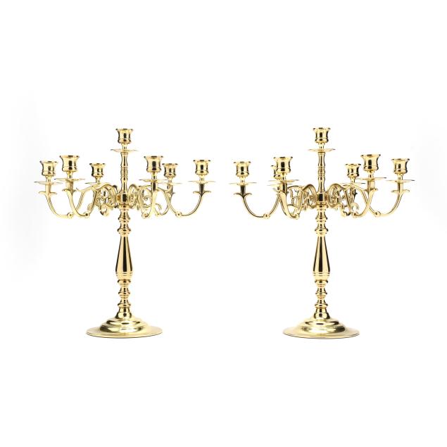 pair-of-baldwin-brass-seven-light-candelabra