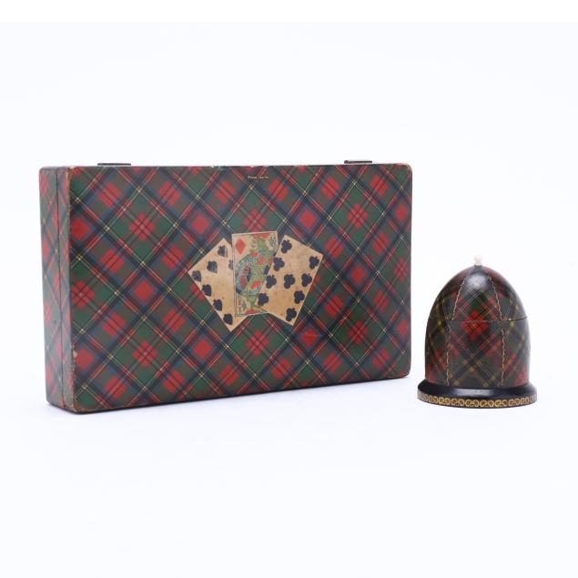 tartanware-card-box-and-domed-box