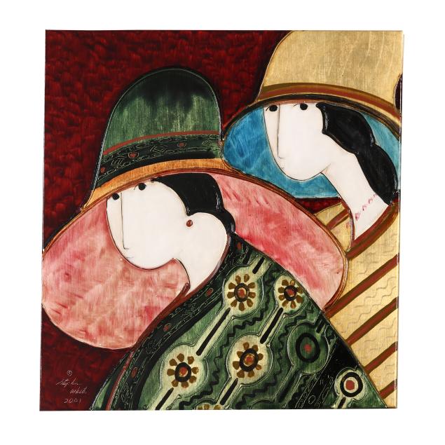 stephen-white-nc-two-ladies-in-hats-and-kimonos