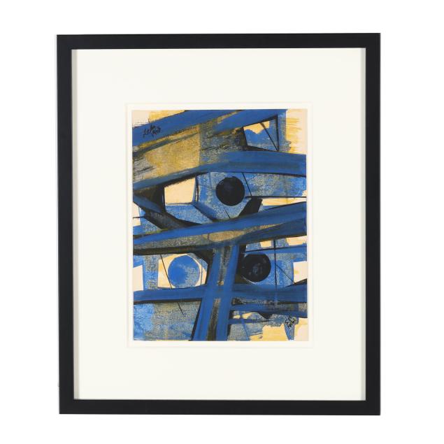 ming-wang-chinese-american-1921-2016-abstract-in-blue-and-yellow
