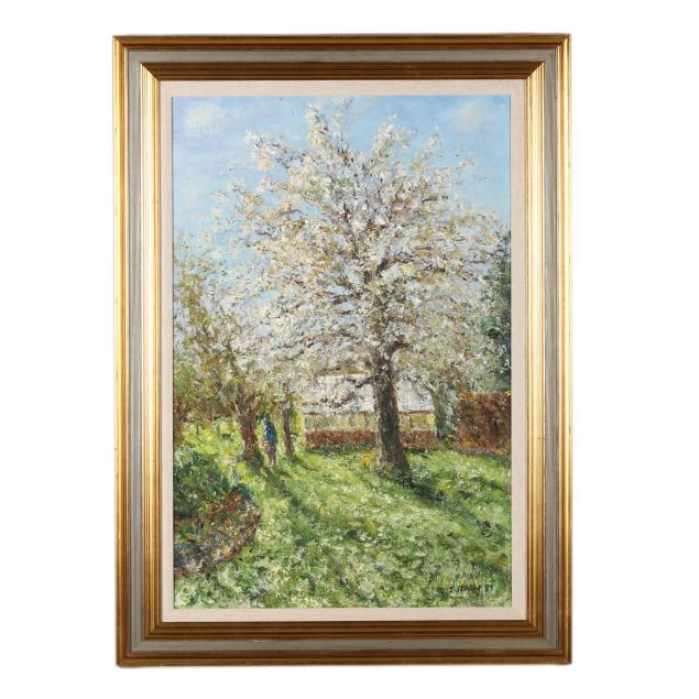 michael-j-strang-british-1942-2021-i-auntie-marie-s-garden-i