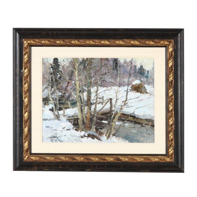 edgar-vinters-latvian-1919-2014-winter-landscape