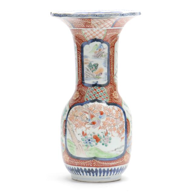a-tall-japanese-arita-imari-porcelain-vase