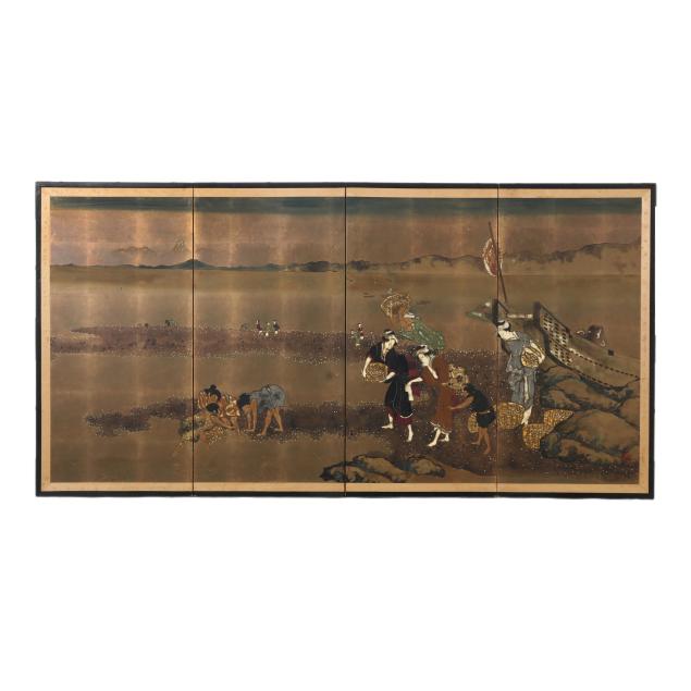 a-japanese-four-panel-folding-screen