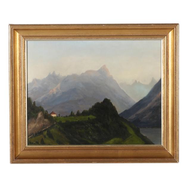 prince-leopold-von-hohenzollern-sigmaringen-german-1835-1905-alpine-landscape