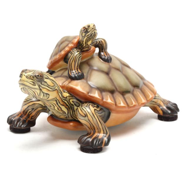herend-limited-edition-natural-turtles-signed