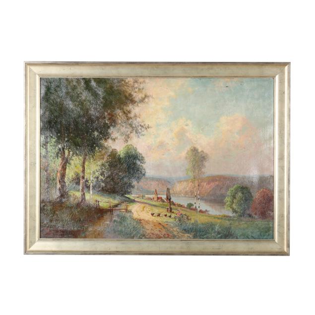 friedrich-waldegg-austrian-active-circa-1900-view-of-the-wachau