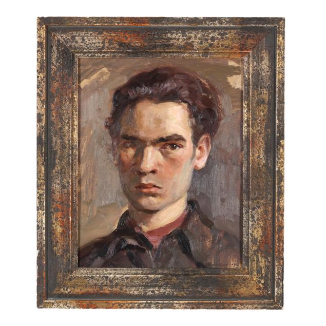 sergei-khokhalev-crimea-1916-1998-chernovtsky-self-portrait