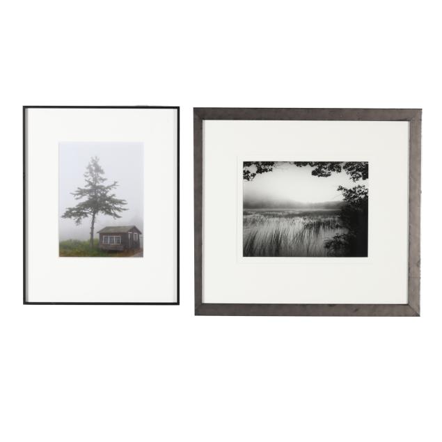 clifford-allen-wheeler-american-1953-2022-two-framed-photographs-of-maine
