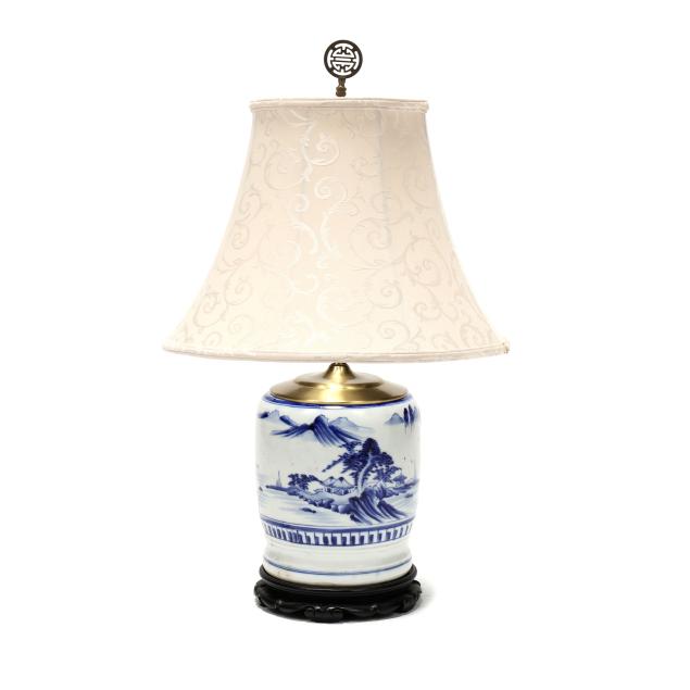a-chinese-blue-and-white-canton-ginger-jar-lamp