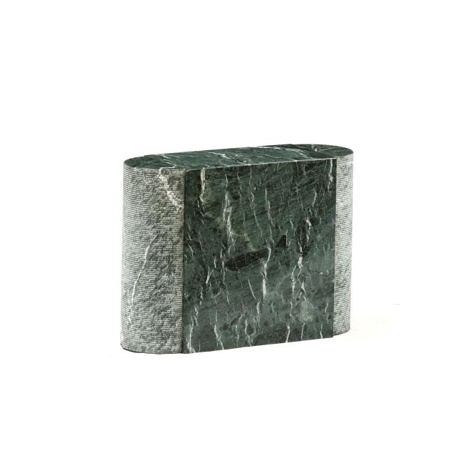 post-modern-green-marble-sculptural-side-table