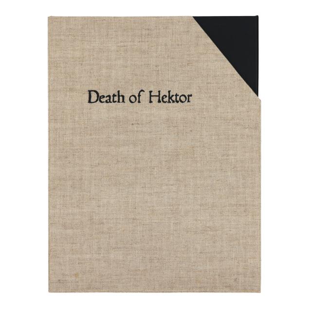 i-death-of-hektor-i-a-signed-limited-edition-artist-s-book-with-prints-by-stanley-william-hayter