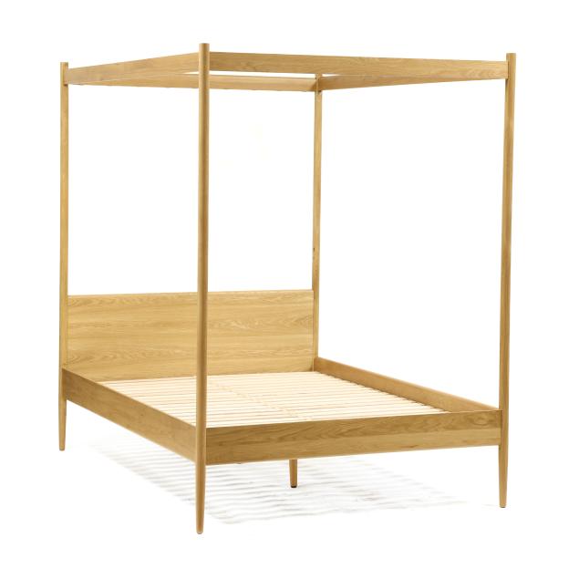 nathan-yong-singapore-b-1971-queen-size-oak-i-cove-i-canopy-bed