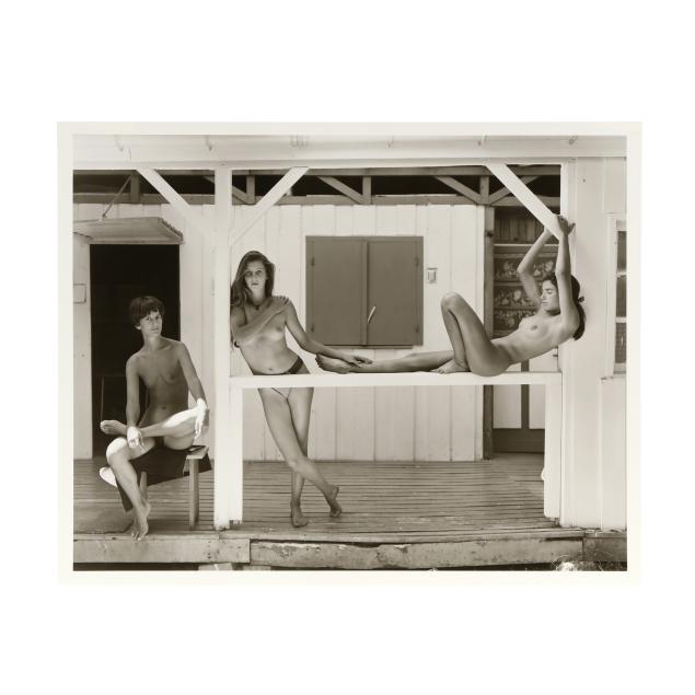 jock-sturges-american-b-1947-i-maia-gaelle-et-marine-montalivet-france-i