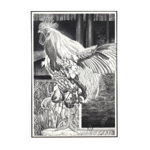catherine-c-e-walker-nc-spread-winged-rooster