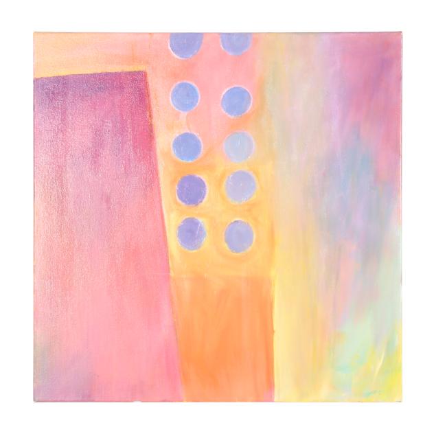 jillian-goldberg-nc-i-pink-cliff-with-blue-dots-i