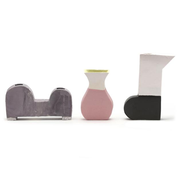 alain-huin-french-american-b-1947-three-ceramic-postmodernist-vases