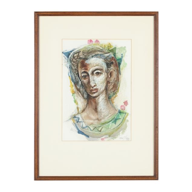 fred-jones-american-1913-1996-portrait-of-a-woman