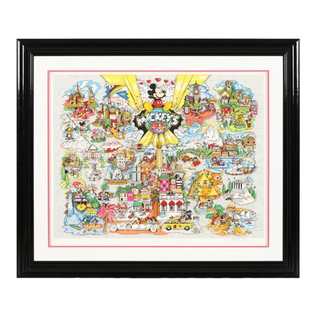 charles-fazzino-american-b-1955-i-mickey-s-world-tour-i