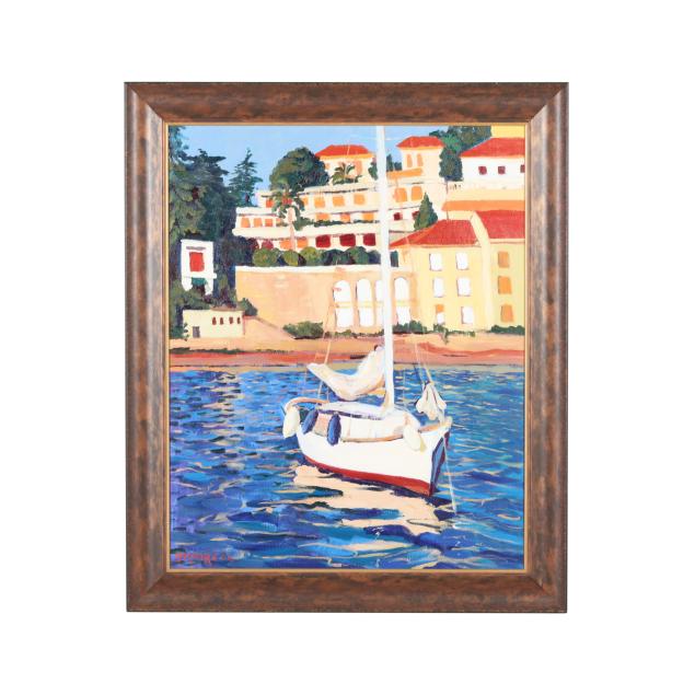stephen-moore-nc-harbor-view-with-yacht