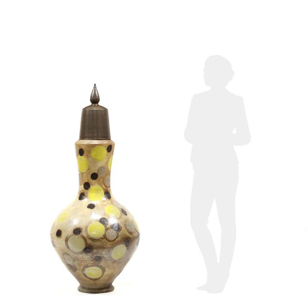 mark-hewitt-nc-b-1955-monumental-stoneware-floor-vessel-with-cover